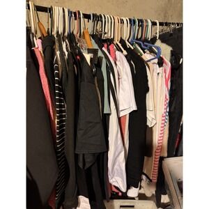 Lot of 100 New  Womens &Mens Mixed Clothing Items Bulk Wholesale